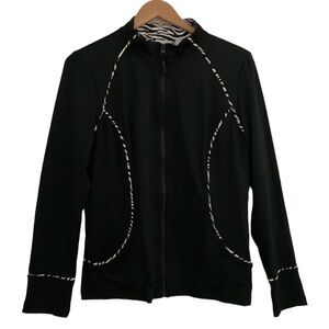 Zenergy Chico’s Zip Up Jacket Size 1